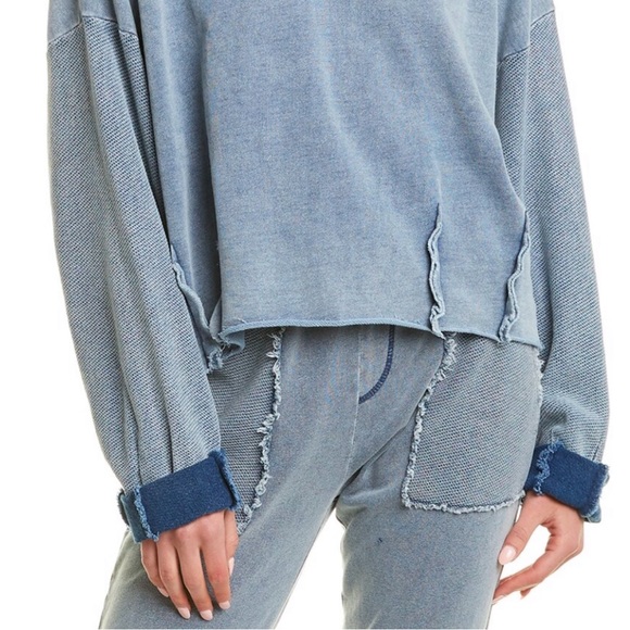 Vintage Havana Reverse detail blue pullover - Picture 4 of 10